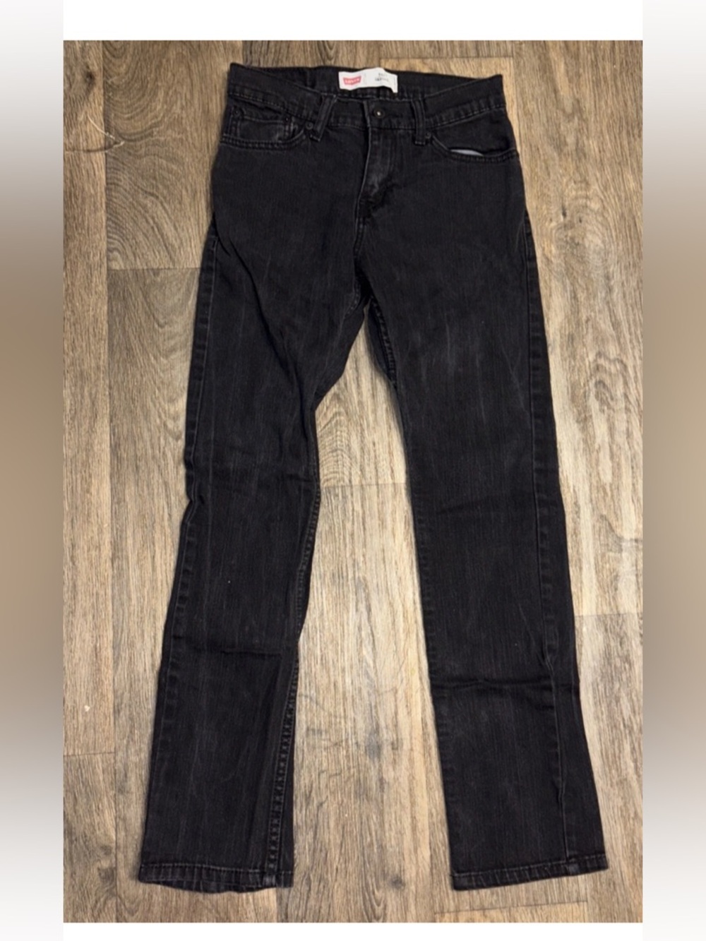 Levi's Womens Black 511 Skinny jeans Size 14 Regular 27x27